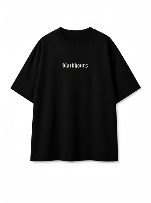 BLACKHOURS — EYES SPEAK Graphic Oversized Tee