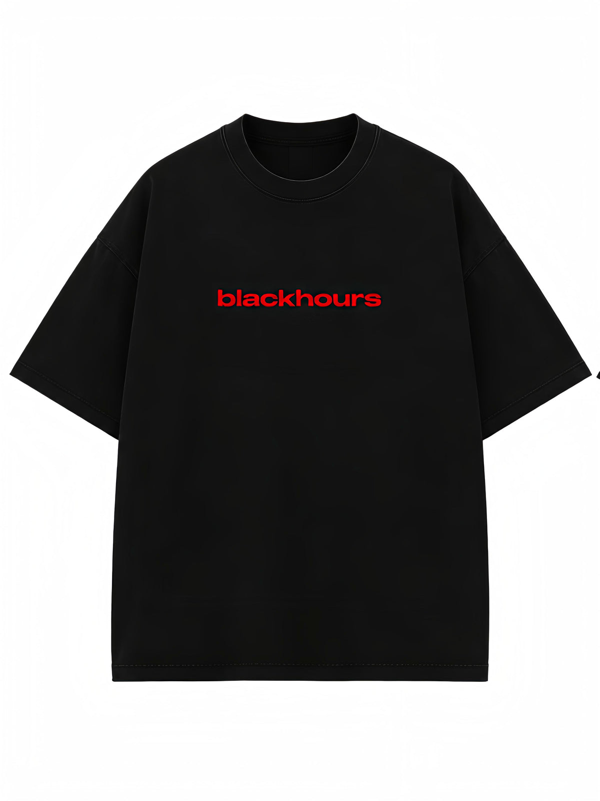 BLACKHOURS — AURA Graphic Oversized Tee