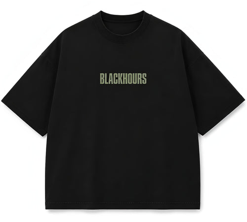 BLACKHOURS — Graphic Oversized Tee