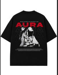 BLACKHOURS — AURA Graphic Oversized Tee