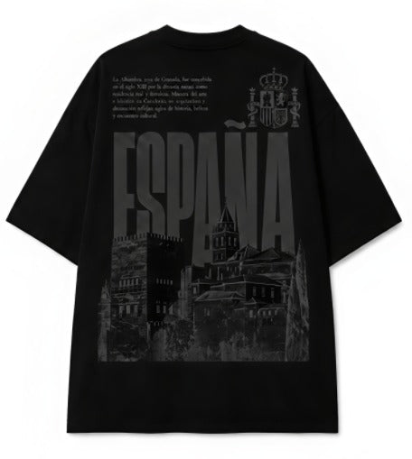 BLACKHOURS — ESPAÑA Graphic Oversized Tee